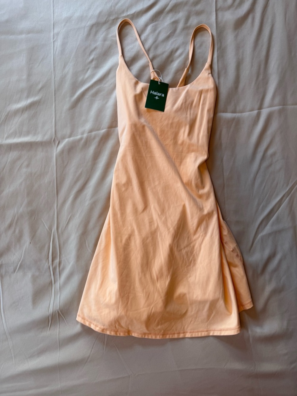 HALARA Peach Easy-Peasy tennis dress